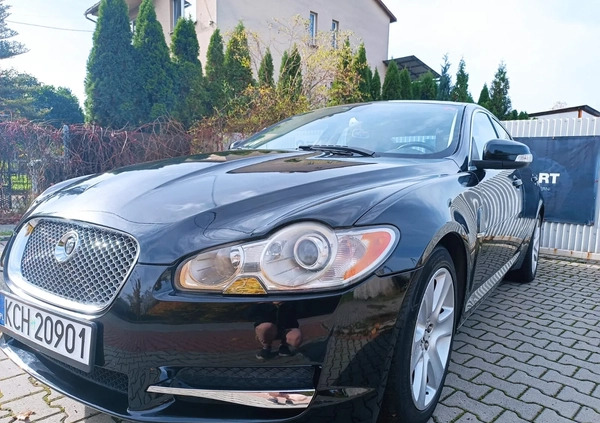 Jaguar XF cena 29950 przebieg: 199500, rok produkcji 2008 z Olkusz małe 352